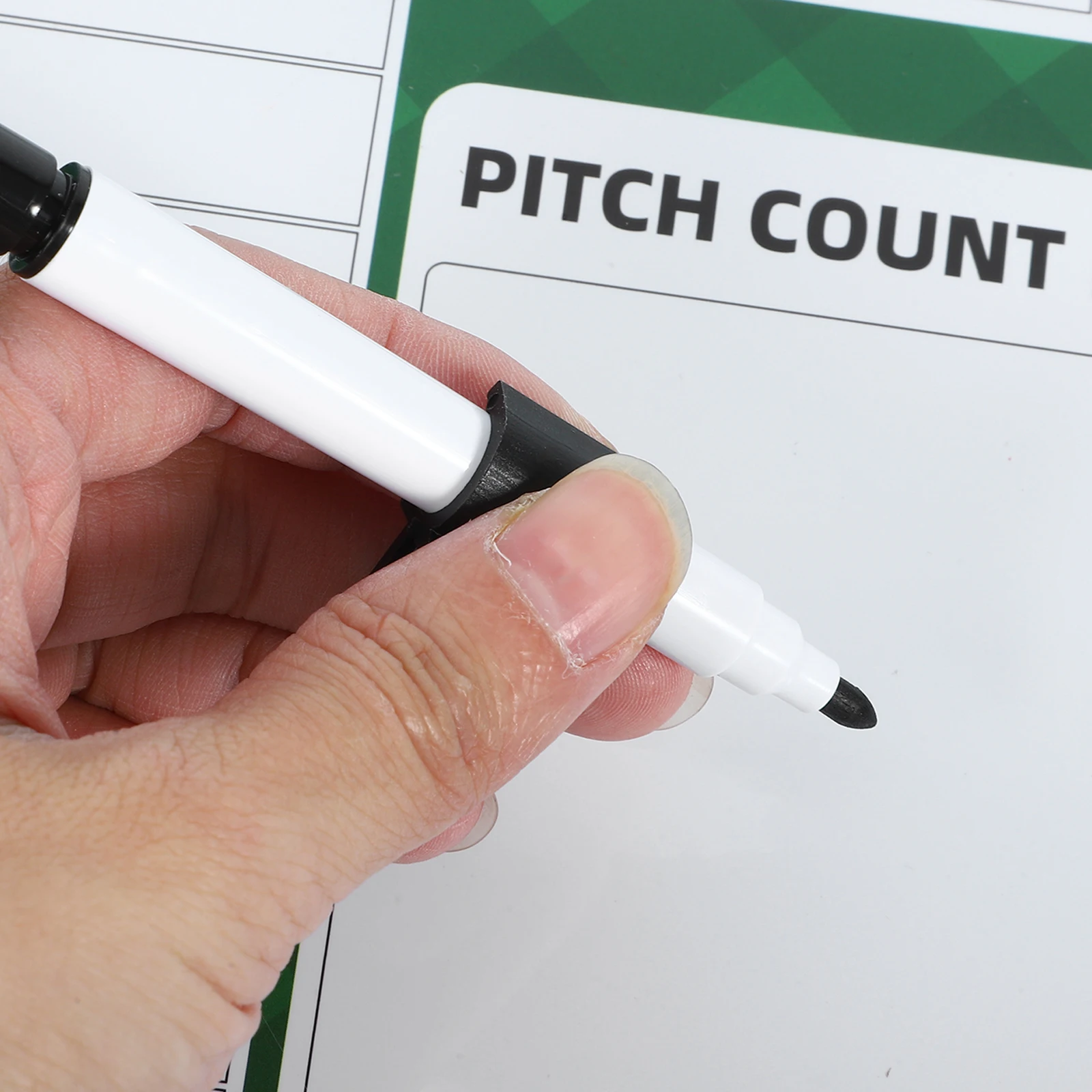 1Set Baseball Coaching Board PVC Material Durable Lightweight Dry Erase Reusable Training Match Gear Baseball Lineup Board 
1Set Baseball Coaching Board PVC Material Durable Lightweight Dry Erase Reusable Training Match Gear Baseball Lineup Board