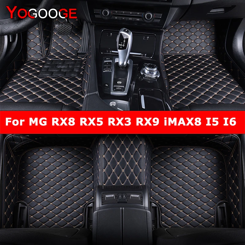 YOGOOGE пользовательские автомобильные коврики для MG RX8 RX5 RX3 RX9 iMAX8 I5 I6 авто ковры аксессуары для ног Coche
YOGOOGE пользовательские автомобильные коврики для MG RX8 RX5 RX3 RX9 iMAX8 I5 I6 авто ковры аксессуары для ног Coche