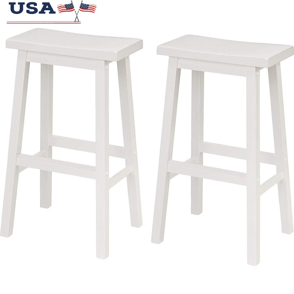 Backless Saddle Seat Bar Stools Set of 2 Solid Wood Counter Height Stools Kitchen Dining Durable Stylish Easy Assembly
Backless Saddle Seat Bar Stools Set of 2 Solid Wood Counter Height Stools Kitchen Dining Durable Stylish Easy Assembly