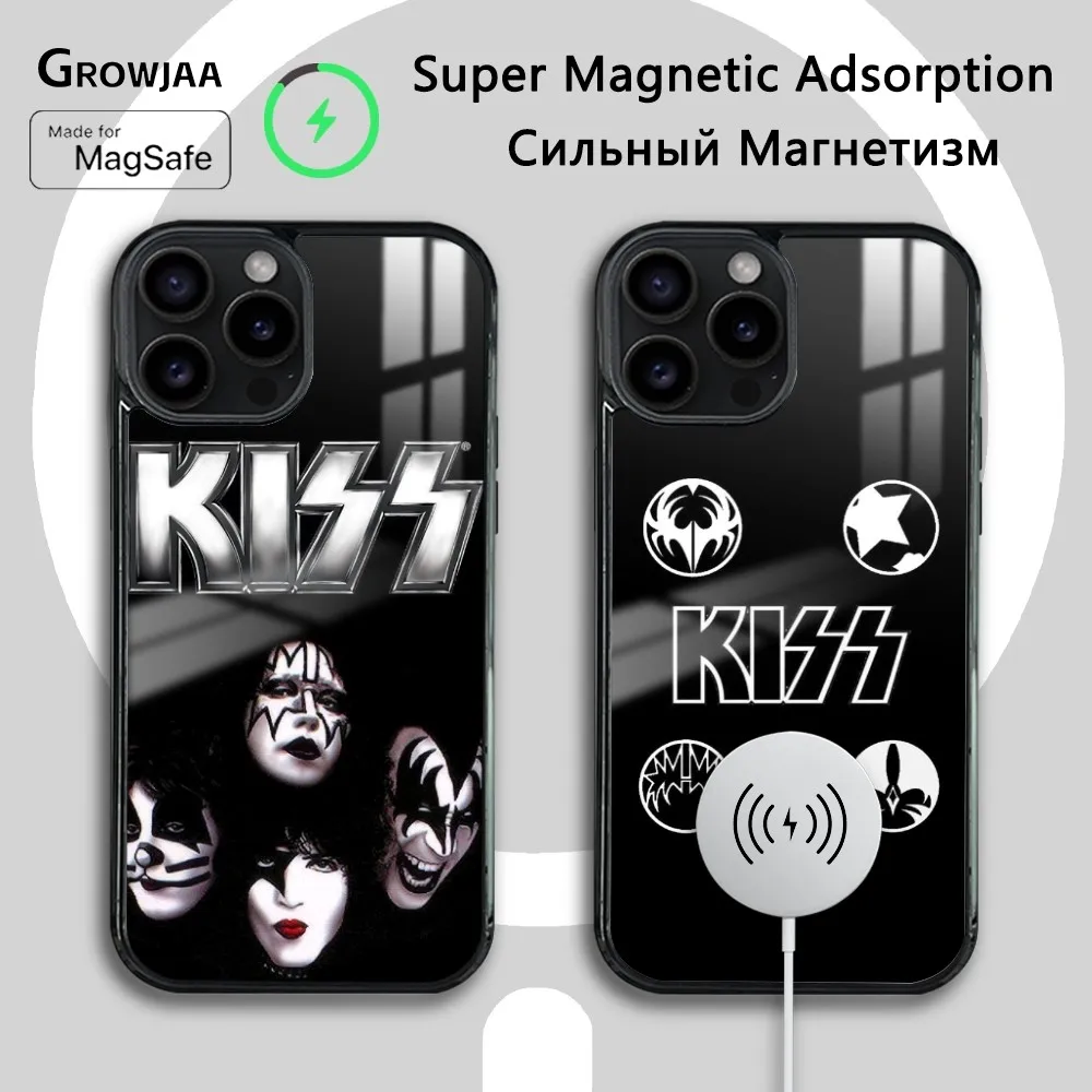 Sutra K-Kis-s Band Phone Case For iPhone 16 15 14 13 12 11 Pro Max Plus Mini Magsafe Mirror Wireless Magnetic Cover
Sutra K-Kis-s Band Phone Case For iPhone 16 15 14 13 12 11 Pro Max Plus Mini Magsafe Mirror Wireless Magnetic Cover