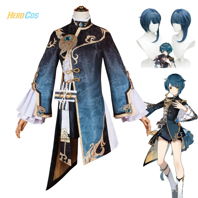 Game Genshin Impact Xingqiu Cosplay Costume Anime Party Uniform Hallowen Play Role Clothes Hero Cos
Game Genshin Impact Xingqiu Cosplay Costume Anime Party Uniform Hallowen Play Role Clothes Hero Cos