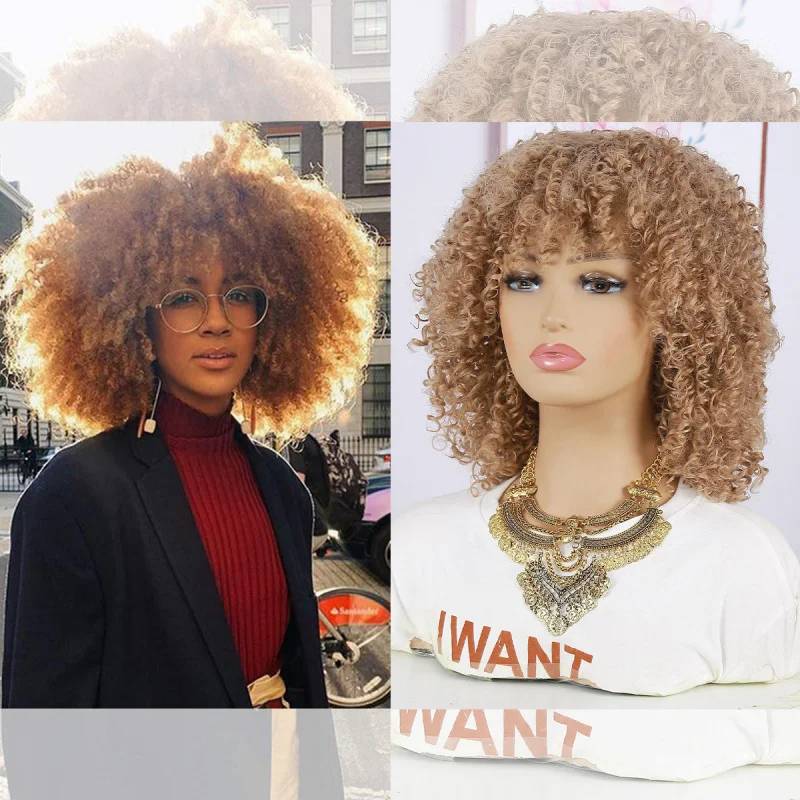 New , European, American, African small curly for girls, synthetic fiber wig
New , European, American, African small curly for girls, synthetic fiber wig