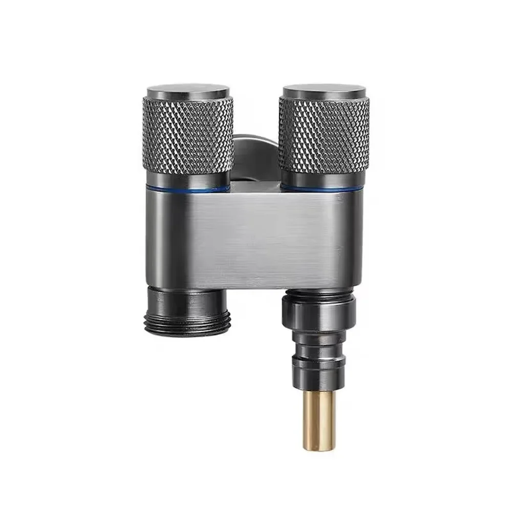 Mini Multi-function Faucet Brass Triangle Valve G1/2' Male Thread One in Two out Angle Switch Gray Tap for Washing Machine
Mini Multi-function Faucet Brass Triangle Valve G1/2' Male Thread One in Two out Angle Switch Gray Tap for Washing Machine
