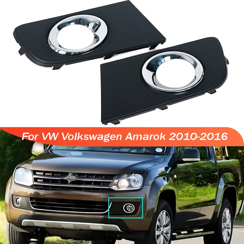 Car Front Bumper Fog Light Frame For VW Volkswagen Amarok 2010 2011 2012 2013 2014 2015 2016 Fog Lamp Trim Cover Lid Bezel
Car Front Bumper Fog Light Frame For VW Volkswagen Amarok 2010 2011 2012 2013 2014 2015 2016 Fog Lamp Trim Cover Lid Bezel