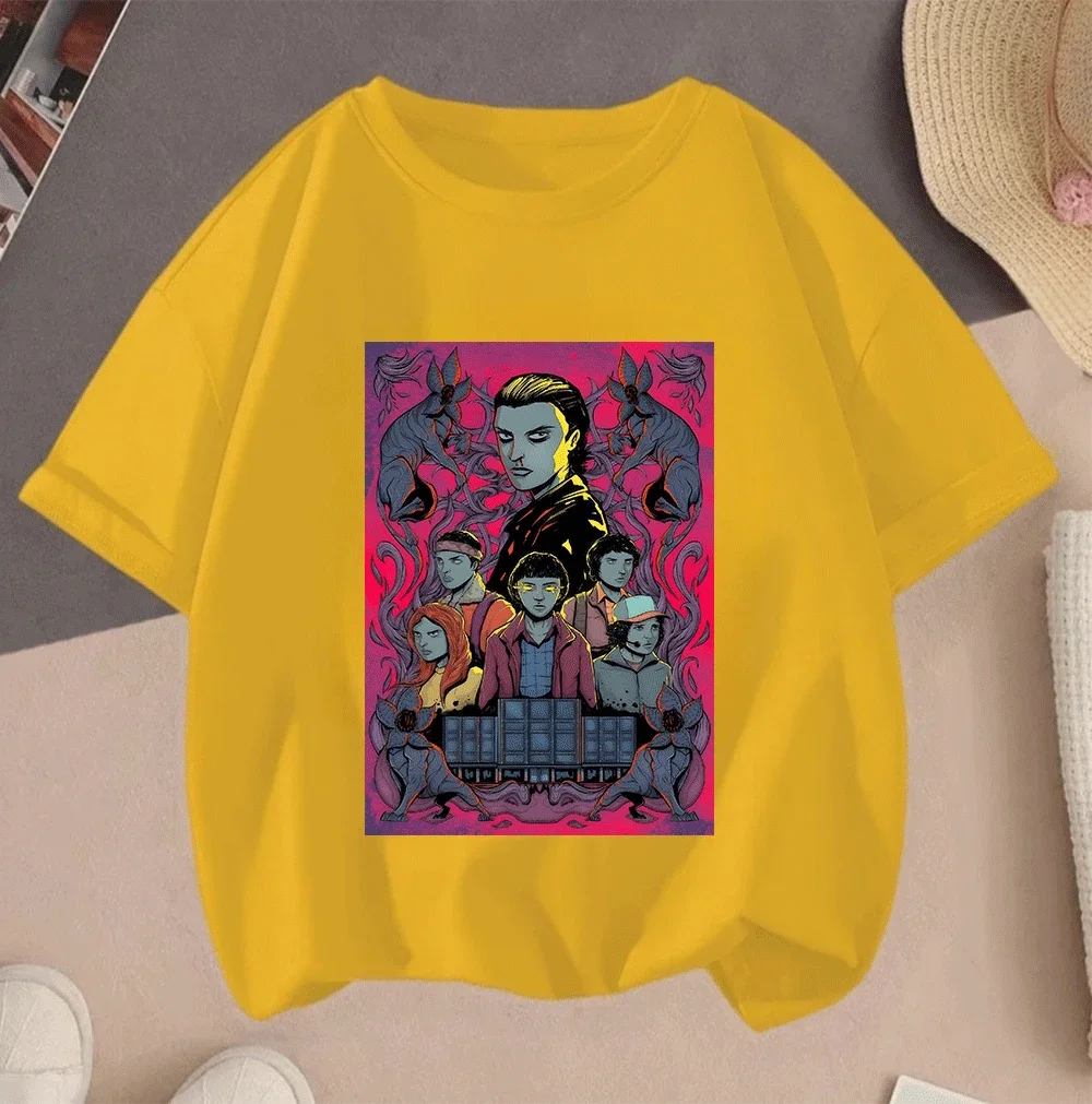 Stranger Things Cartoon Hot Sale Casual Summer Short Sleeve 2D Tees 2026 Print For Children Teenagers Girls Boys
Stranger Things Cartoon Hot Sale Casual Summer Short Sleeve 2D Tees 2026 Print For Children Teenagers Girls Boys