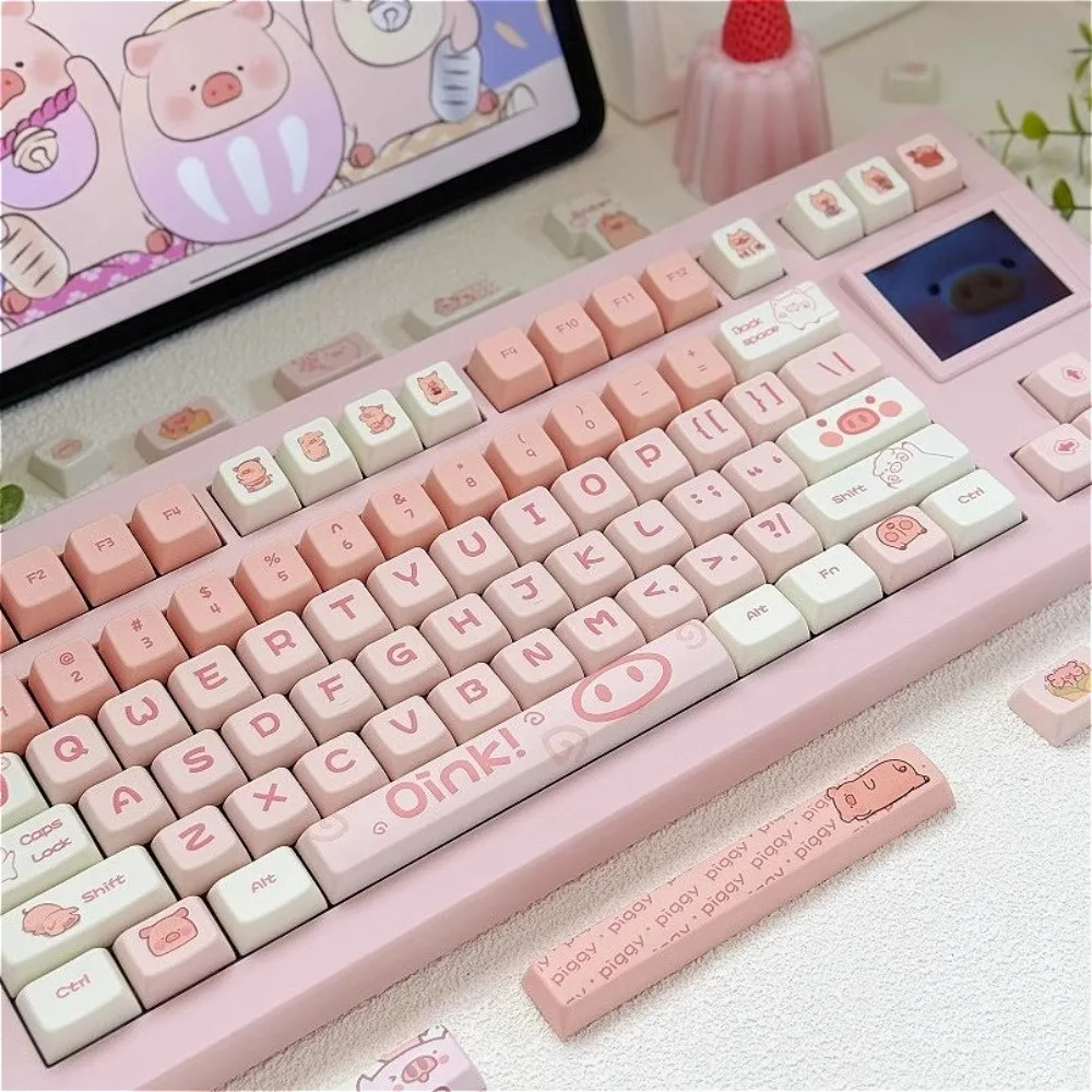 Pig Daily PBT Dye-Sublimated MDA Profile Side-Printed Keycap Set for Mechanical Keyboard
Pig Daily PBT Dye-Sublimated MDA Profile Side-Printed Keycap Set for Mechanical Keyboard