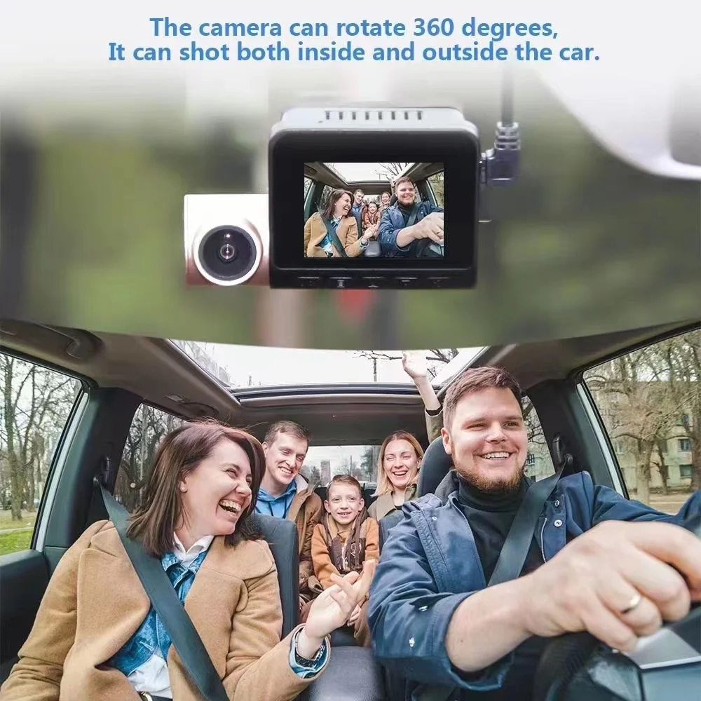 2K Dash Cam,2K UHD 1296P Car Camera Front,Built-in WiFi,Night Vision,170° Wide Angle,WDR,24 Hours Parking Mode,Support 256GB Max
2K Dash Cam,2K UHD 1296P Car Camera Front,Built-in WiFi,Night Vision,170° Wide Angle,WDR,24 Hours Parking Mode,Support 256GB Max