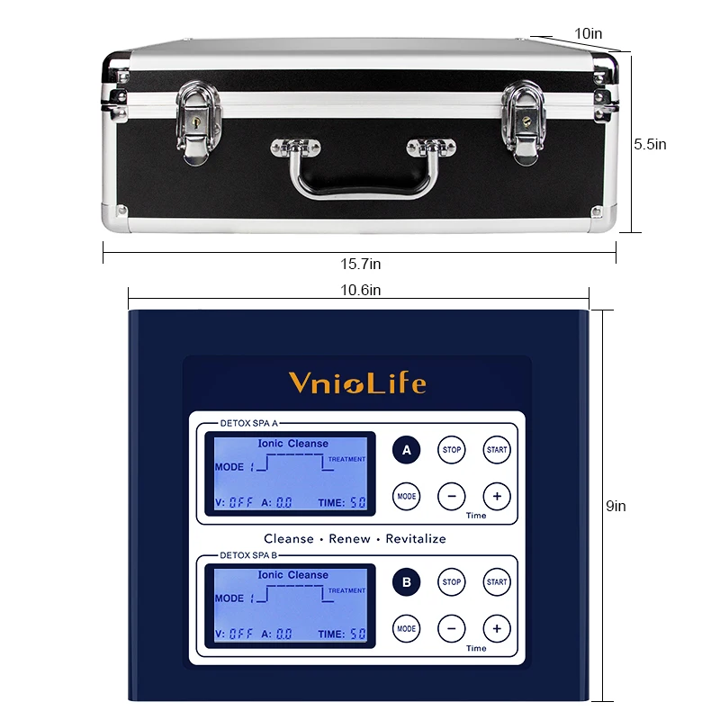 Professional Detoxification Machine Ion Foot Detox Good For Your Health Dual Use Feet Detox Equipment
Professional Detoxification Machine Ion Foot Detox Good For Your Health Dual Use Feet Detox Equipment