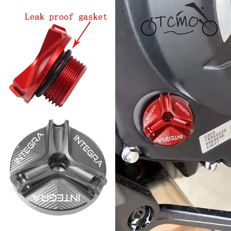 For Honda Integra 700 750 S 750D DCT NC750 NC750D Accessories Motorcycle CNC Aluminum Engine Oil Filler Cap Oil Plug Cover
For Honda Integra 700 750 S 750D DCT NC750 NC750D Accessories Motorcycle CNC Aluminum Engine Oil Filler Cap Oil Plug Cover