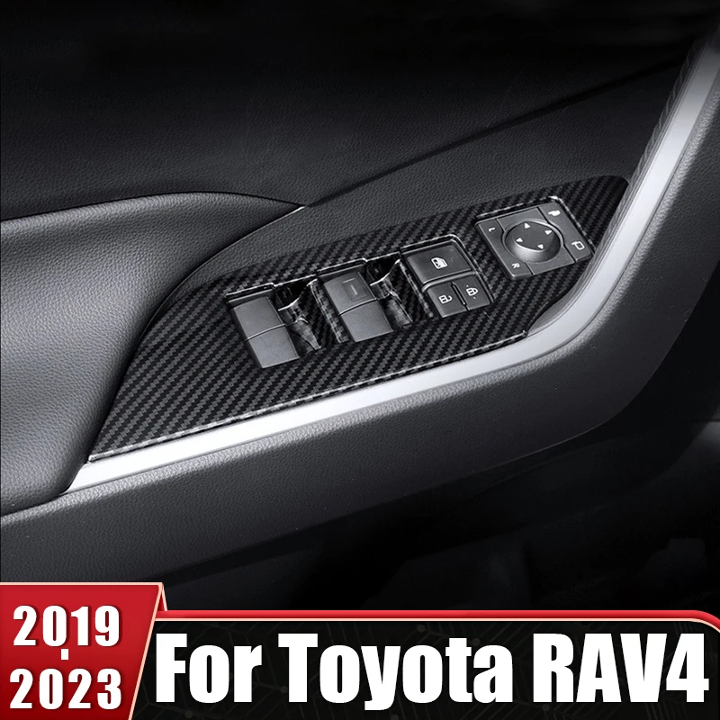 ABS Door Window Switch Buttons Covers Armrest Panel For Toyota RAV4 XA50 2019 2020 2021 2022 2023 RAV 4 Car Interior Accessories
ABS Door Window Switch Buttons Covers Armrest Panel For Toyota RAV4 XA50 2019 2020 2021 2022 2023 RAV 4 Car Interior Accessories