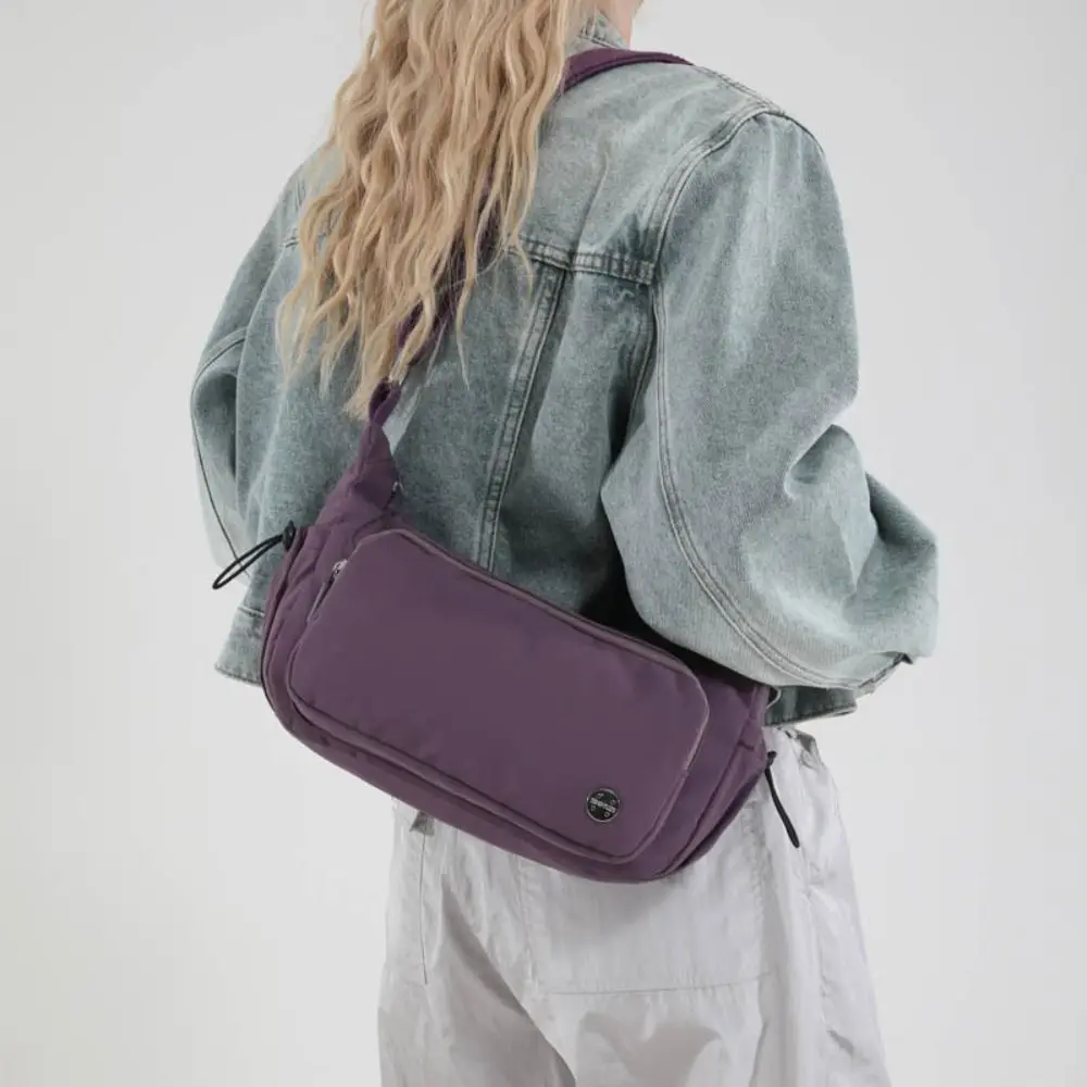 Fashion Casual Cross Body Bag Simple Designer Nylon Shoulder Bag Lightweight Multiple Pockets Commuting Sling Bag Female/Male
Fashion Casual Cross Body Bag Simple Designer Nylon Shoulder Bag Lightweight Multiple Pockets Commuting Sling Bag Female/Male