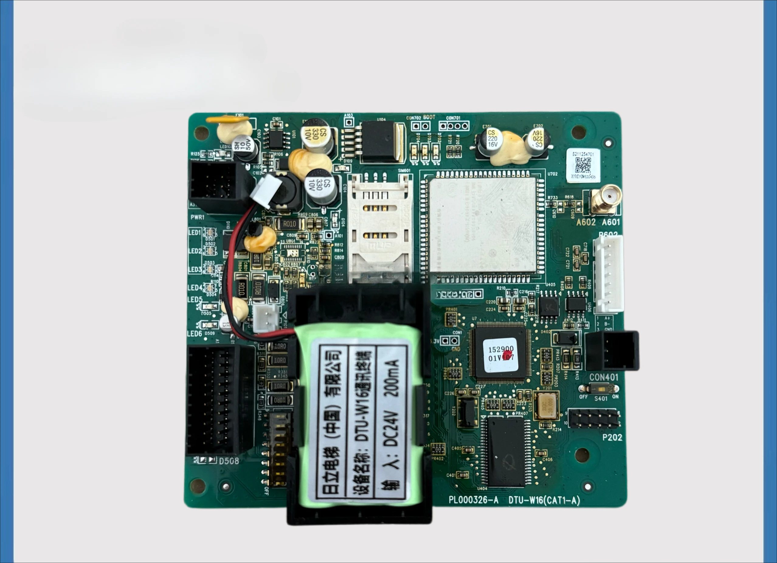 Плата удаленного мониторинга лифта Hitachi Концевая точка связи DTU-W16 65000604 -C PL 000326 -A
Плата удаленного мониторинга лифта Hitachi Концевая точка связи DTU-W16 65000604 -C PL 000326 -A