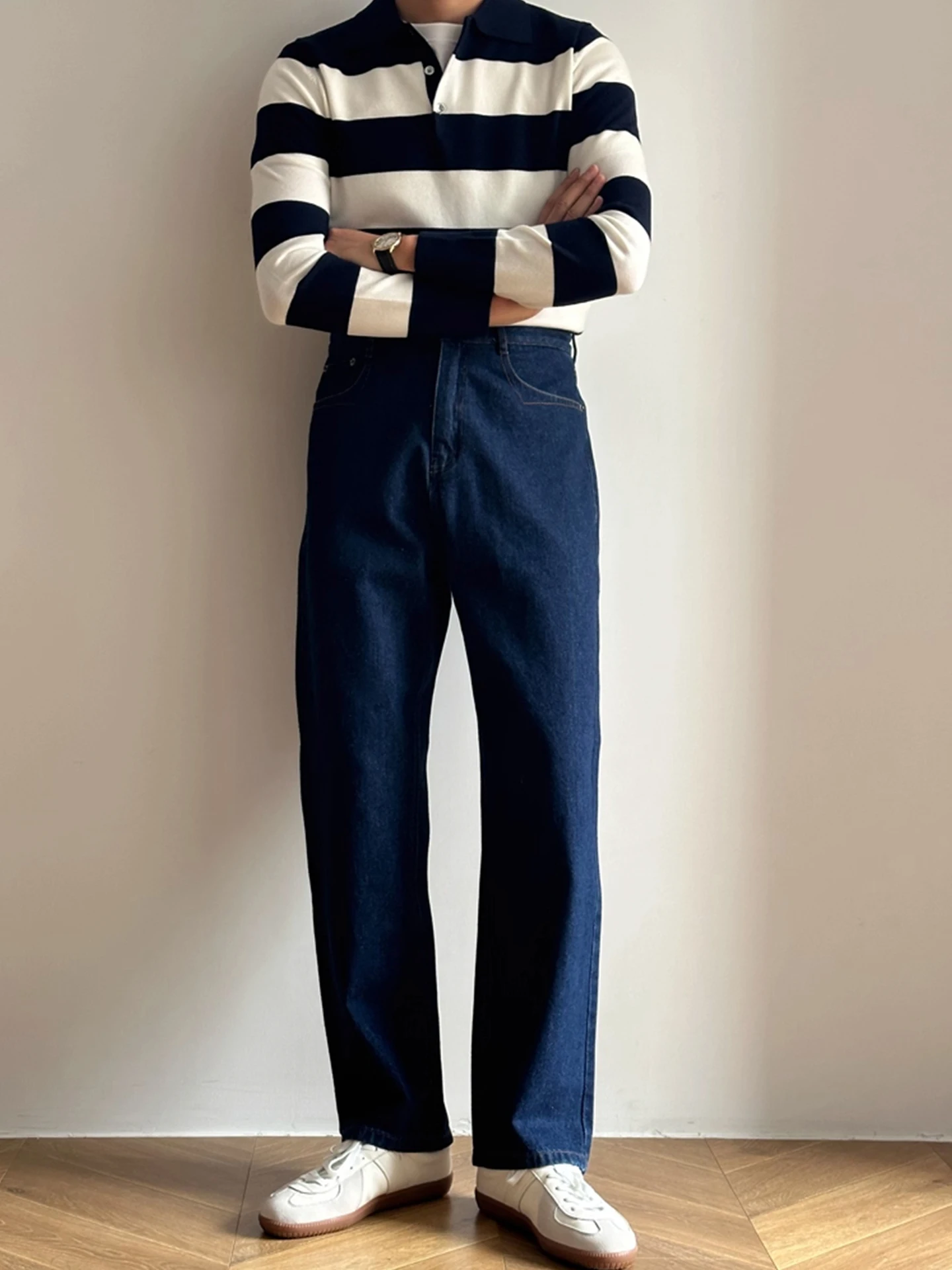 High Waist Loose Straight Leg Men's Jeans Casual Comfortable Cotton Trousers Faionable Classic Sle Autumn New Arrival
High Waist Loose Straight Leg Men's Jeans Casual Comfortable Cotton Trousers Faionable Classic Sle Autumn New Arrival