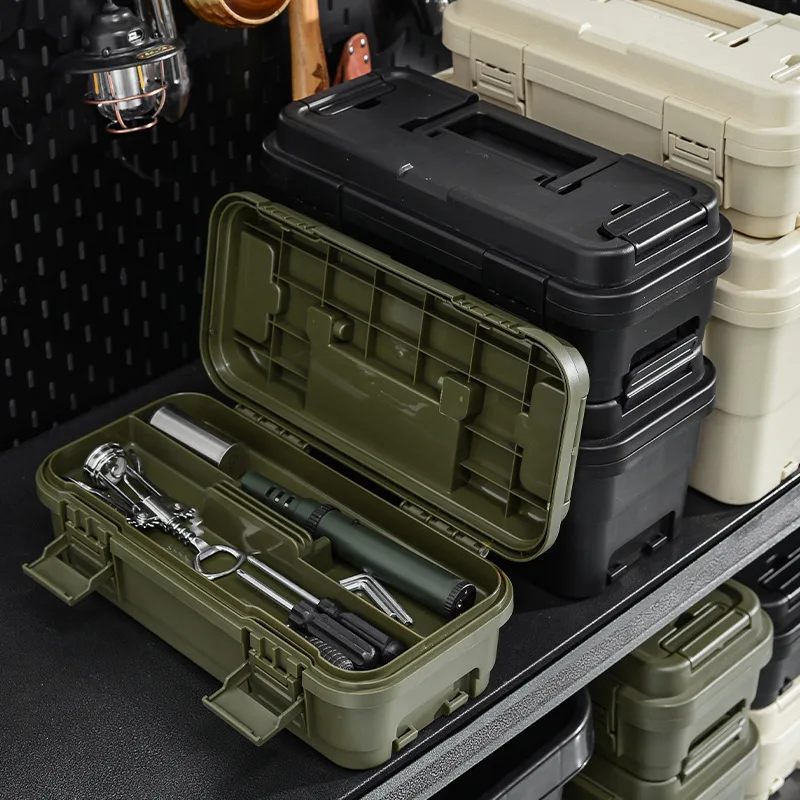 Heavy-Duty Outdoor Tool Box - Waterproof & Portable Storage Organizer for Garage, Gardening, Truck & Camping Gear
Heavy-Duty Outdoor Tool Box - Waterproof & Portable Storage Organizer for Garage, Gardening, Truck & Camping Gear