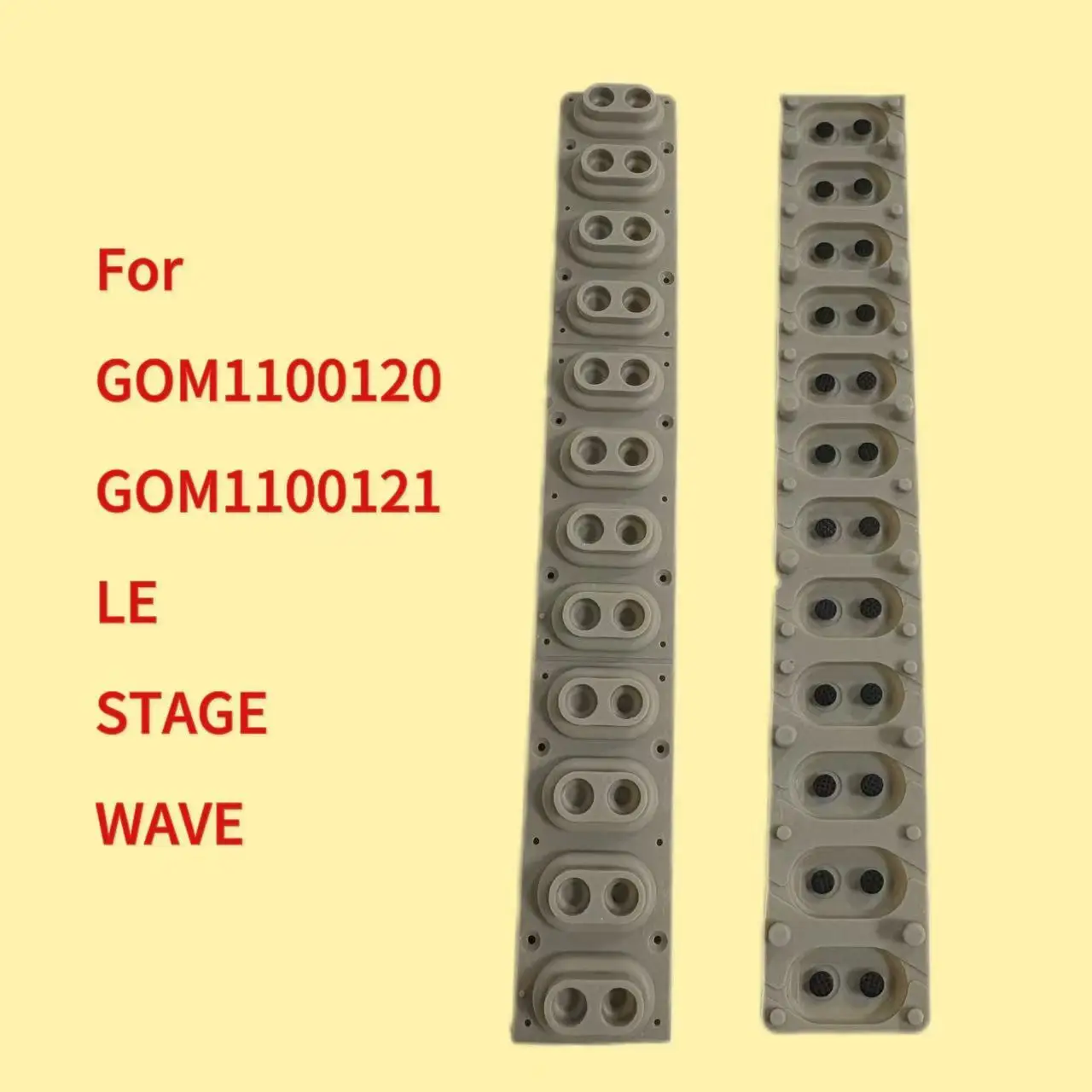 Применить к Норда GOM 1100120 / GOM 1100121 / LE / STAGE / WAVE Резиновая полоса (12 ключей)
Применить к Норда GOM 1100120 / GOM 1100121 / LE / STAGE / WAVE Резиновая полоса (12 ключей)