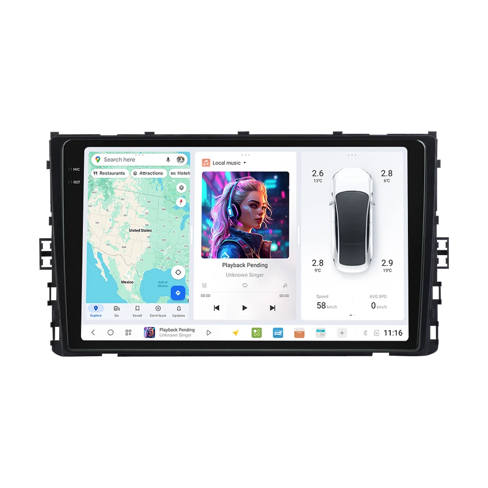 ZJZ MEKEDE Android Car Multimedia Car Stereo AutoRadio DUDU GPS Navigation Car-play Head Unit for VW 2018
ZJZ MEKEDE Android Car Multimedia Car Stereo AutoRadio DUDU GPS Navigation Car-play Head Unit for VW 2018