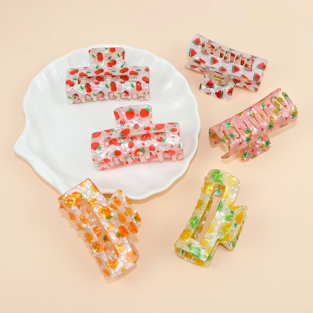 Hawaiian Beach Party Decor Fruits Hair Claw Clips Pineapple Strawberry Hair Clip Summer Birthday Wedding Tropical Party Supplies
Hawaiian Beach Party Decor Fruits Hair Claw Clips Pineapple Strawberry Hair Clip Summer Birthday Wedding Tropical Party Supplies