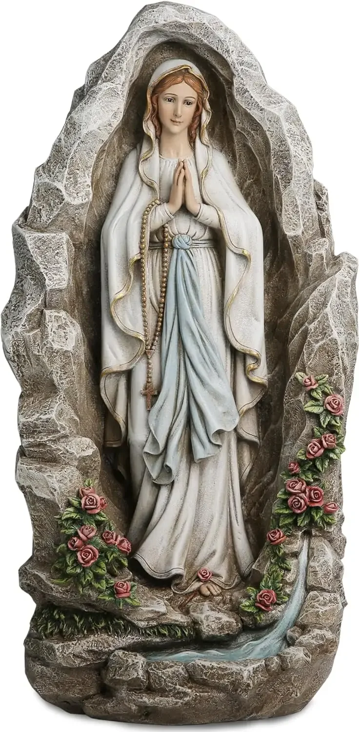 Virgin Mary Statue Catholic Decor Our Lady Of Lourdes Grotto Sculpture Home Yard Patio Lawn Hallway
Virgin Mary Statue Catholic Decor Our Lady Of Lourdes Grotto Sculpture Home Yard Patio Lawn Hallway