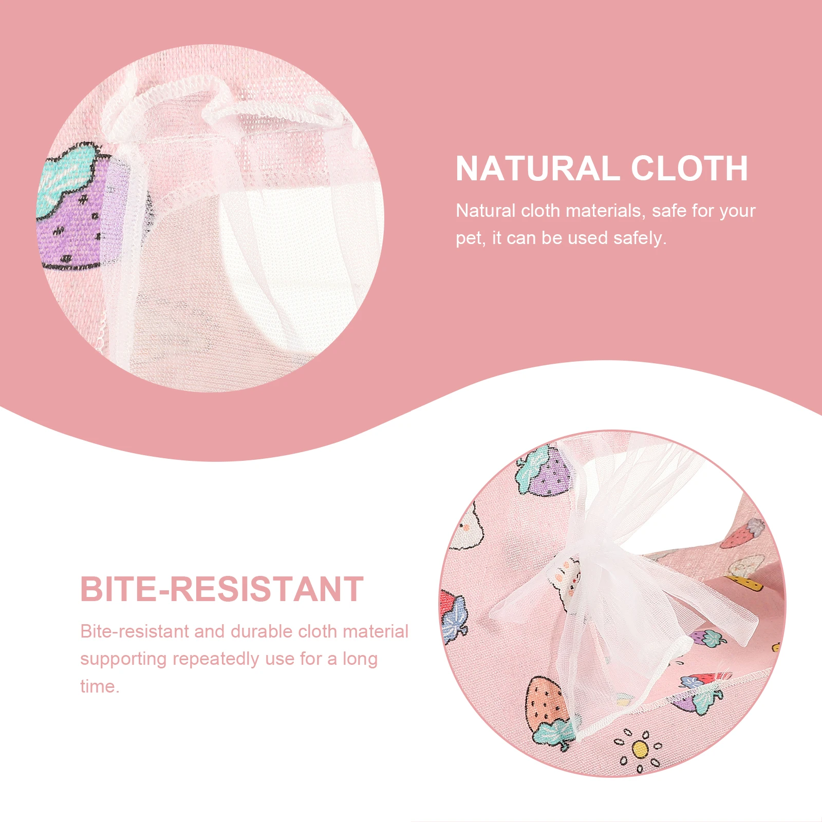 Natural Hamster Hideout Bite-Resistant Cloth Rat Wear-Resistant Pet Tent For Rabbit Guinea Pig Cage Accessory Durable Small
Natural Hamster Hideout Bite-Resistant Cloth Rat Wear-Resistant Pet Tent For Rabbit Guinea Pig Cage Accessory Durable Small