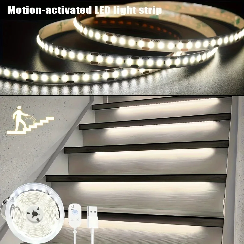 1 x USB PIR Sensor Motion Sensor LED Light Strip for DIY Bedroom Cabinet Bathroom Kitchen Hallway Shoe Cabinet Closet Wardrobe
1 x USB PIR Sensor Motion Sensor LED Light Strip for DIY Bedroom Cabinet Bathroom Kitchen Hallway Shoe Cabinet Closet Wardrobe