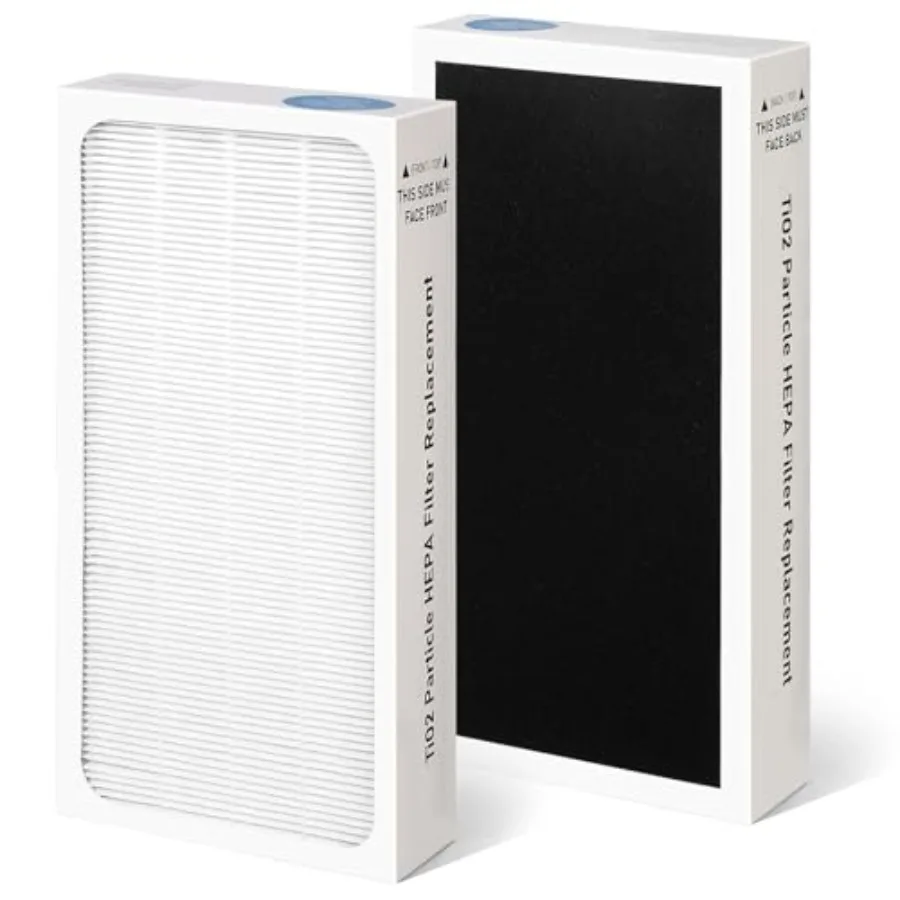 Tio2 Treated HEPA Filter Replacement, H13 True HEPA 4-Stage TiO2 Filter Filtration-Compatible with Electrolux Aerus Lux Guardia
Tio2 Treated HEPA Filter Replacement, H13 True HEPA 4-Stage TiO2 Filter Filtration-Compatible with Electrolux Aerus Lux Guardia