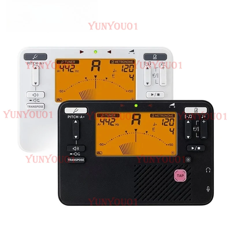 TM70T TM70C Tuner+Metronome+Recorder, Used for Wind, Guitar, Ukulele, and Piano Keyboard Instruments
TM70T TM70C Tuner+Metronome+Recorder, Used for Wind, Guitar, Ukulele, and Piano Keyboard Instruments