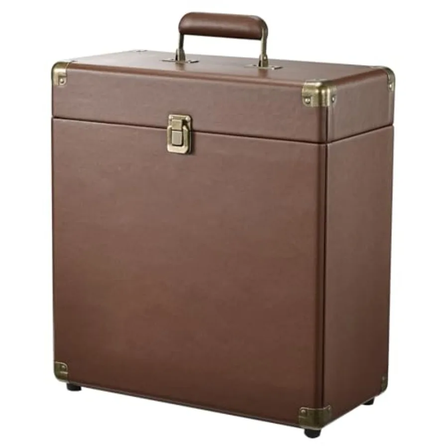 Vinyl Record Storage Case with Lock Record Organizer Box for 7/10/12 Inch 30+ Single Records Water Resistant Collapsible Storag
Vinyl Record Storage Case with Lock Record Organizer Box for 7/10/12 Inch 30+ Single Records Water Resistant Collapsible Storag