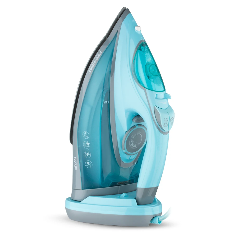 New Electric STEAM Iron 2200w Non-stick Soleplate Fast From Start Self Clean Function Continuous Steam Out Put
New Electric STEAM Iron 2200w Non-stick Soleplate Fast From Start Self Clean Function Continuous Steam Out Put