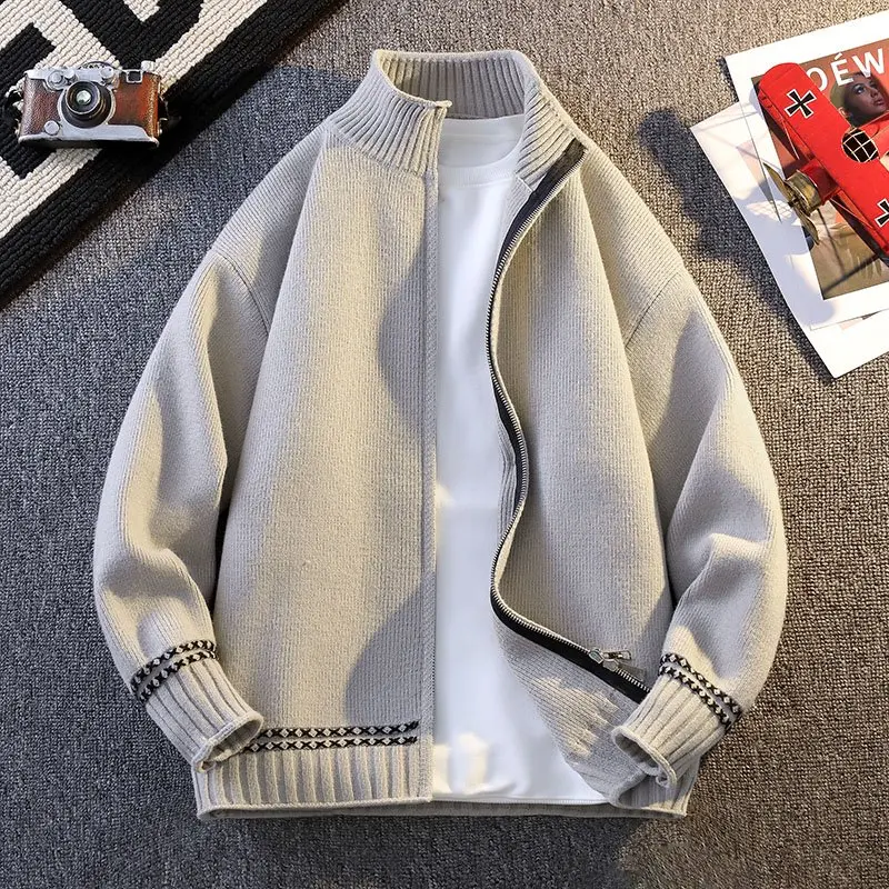 2026 Spring/Summer New Style Fashion-able Versatile Knitted Cardigan Men's Sweater Jacket
2026 Spring/Summer New Style Fashion-able Versatile Knitted Cardigan Men's Sweater Jacket