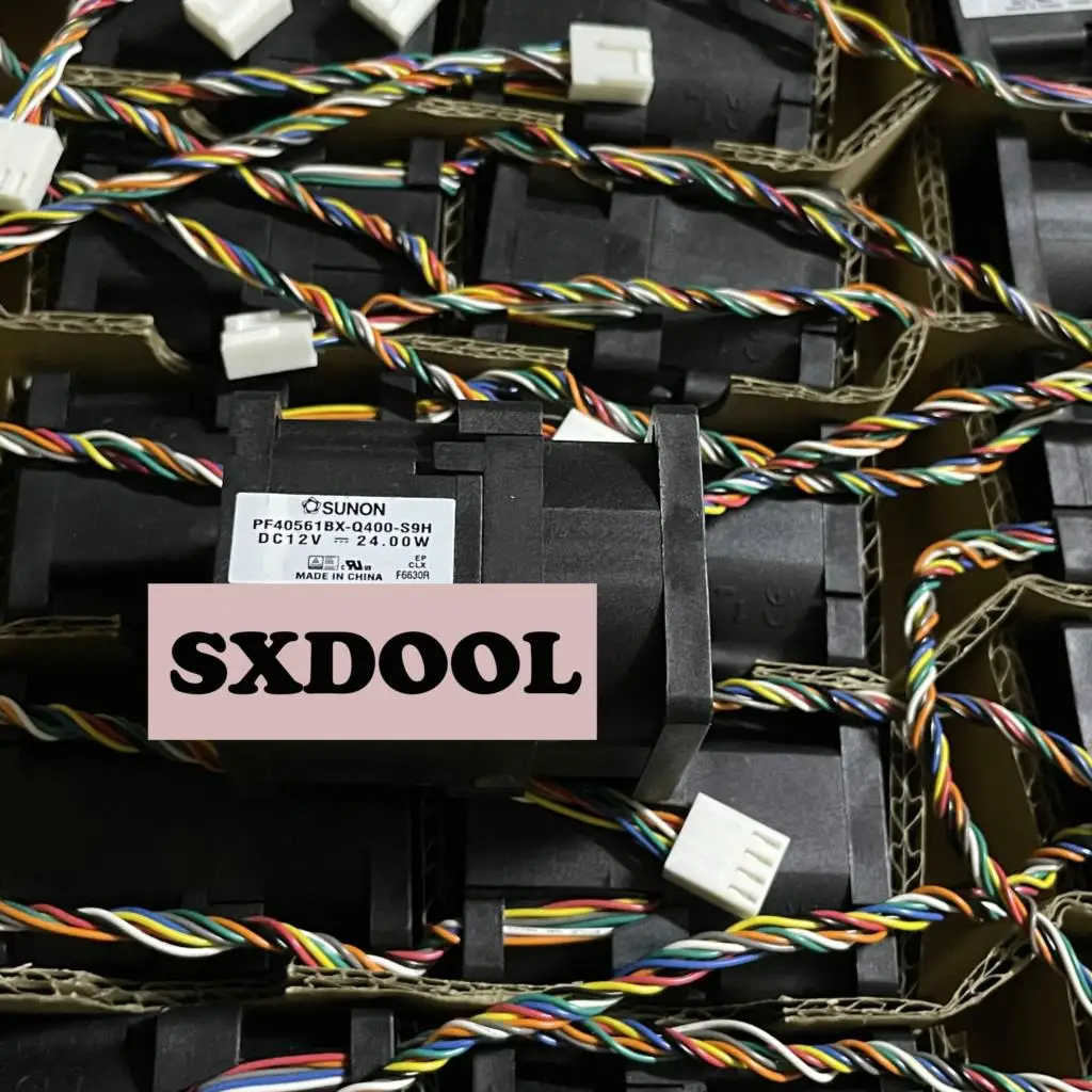 40mm Fan Dual Motor Car Booster RC Cooling New SUNON 4056 12V 24.00W PF40561BX-Q400-S9H 40X40X56mm Ball Bearing Server Fan
40mm Fan Dual Motor Car Booster RC Cooling New SUNON 4056 12V 24.00W PF40561BX-Q400-S9H 40X40X56mm Ball Bearing Server Fan