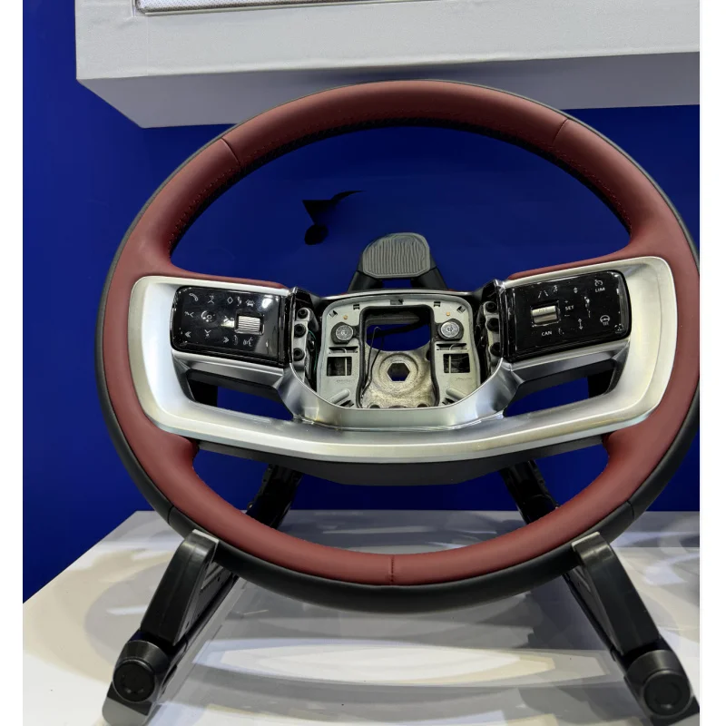 High Quality Custom Leather Sports Universal Car Steering Wheel Interior Upgrade Parts
High Quality Custom Leather Sports Universal Car Steering Wheel Interior Upgrade Parts