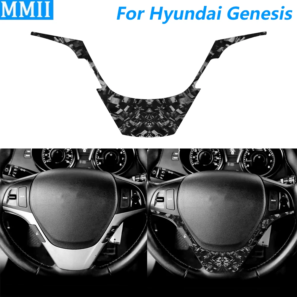 For Hyundai Genesis Coupe 2013-2016 Forged Carbon Fiber Steering Wheel Chin Panel Cover Trim Car Accessories Decoration Sticker
For Hyundai Genesis Coupe 2013-2016 Forged Carbon Fiber Steering Wheel Chin Panel Cover Trim Car Accessories Decoration Sticker