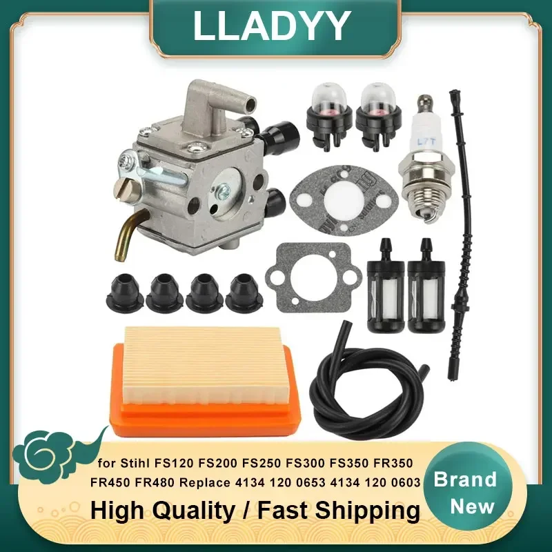Carburetor Air Filter Kit for Stihl FS120 FS200 FS250 FS300 FS350 FR350 FR450 FR480 Replace 4134 120 0653 4134 120 0603
Carburetor Air Filter Kit for Stihl FS120 FS200 FS250 FS300 FS350 FR350 FR450 FR480 Replace 4134 120 0653 4134 120 0603