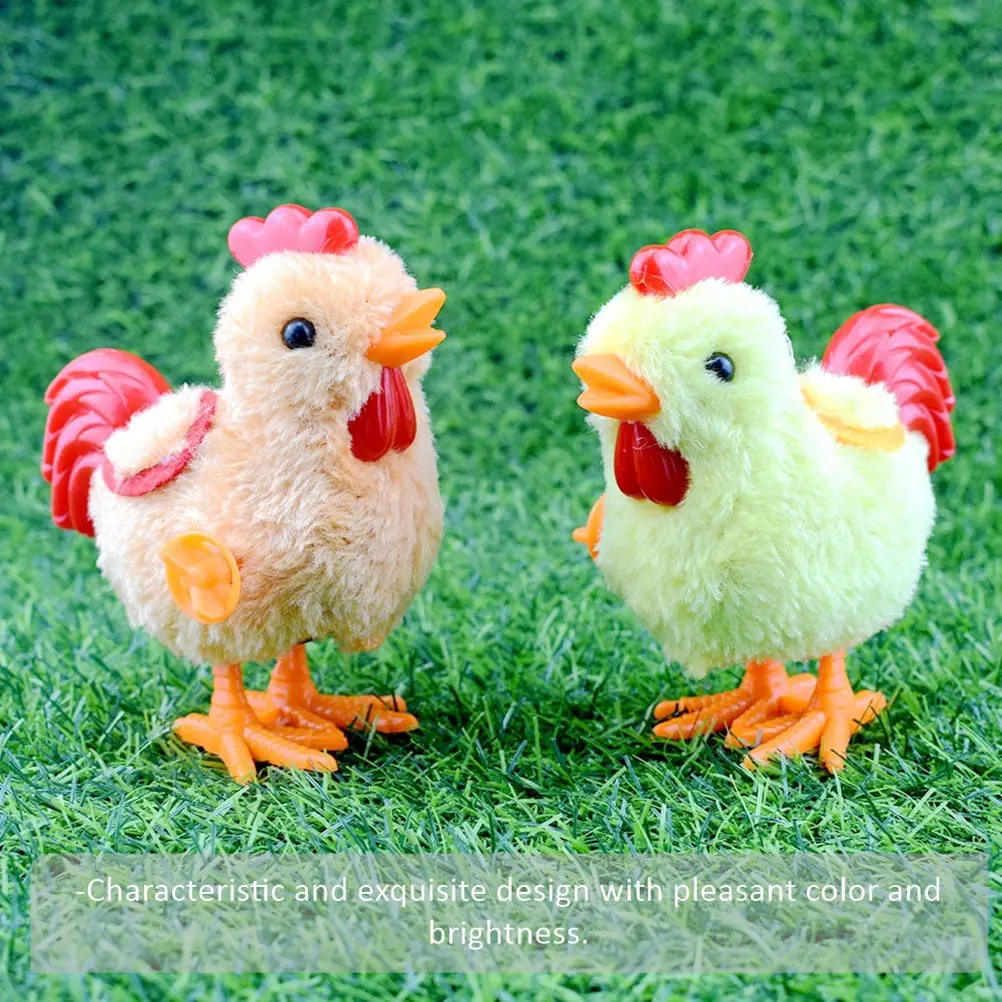 4Pcs Jumping Wind Up Chicken Mini Figures Lightweight Portable Fun Party Gift for Kids Festivals Double Layer Wing Design Bright
4Pcs Jumping Wind Up Chicken Mini Figures Lightweight Portable Fun Party Gift for Kids Festivals Double Layer Wing Design Bright