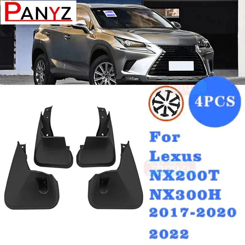 Car Fender Mud Flaps For Lexus NX200 NX300 NX300H 2015-2022 Splash Guards MudFlaps Front Rear Mudguards Auto Accessories
Car Fender Mud Flaps For Lexus NX200 NX300 NX300H 2015-2022 Splash Guards MudFlaps Front Rear Mudguards Auto Accessories