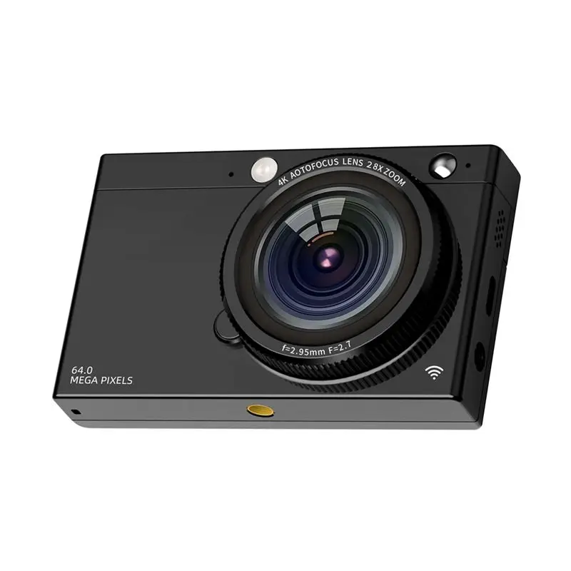 Цифровая камера A75Q-HD CCD с автофокусом 4K, объективом 64MP, видеокамера с 28-кратным зумом, компактная камера для фото и видеосъемки с функцией улучшения внешности
Цифровая камера A75Q-HD CCD с автофокусом 4K, объективом 64MP, видеокамера с 28-кратным зумом, компактная камера для фото и видеосъемки с функцией улучшения внешности