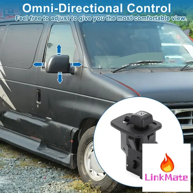 Car Mirror Control Switch 8-Pins F5TZ17B676A For Ford Crown Victoria E150 E250 E350 E450 E550 LHD
Car Mirror Control Switch 8-Pins F5TZ17B676A For Ford Crown Victoria E150 E250 E350 E450 E550 LHD