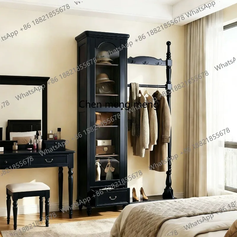 All solid wood coat rack bookcase combination bedroom bedside locker living room entrance multi-functional storage
All solid wood coat rack bookcase combination bedroom bedside locker living room entrance multi-functional storage