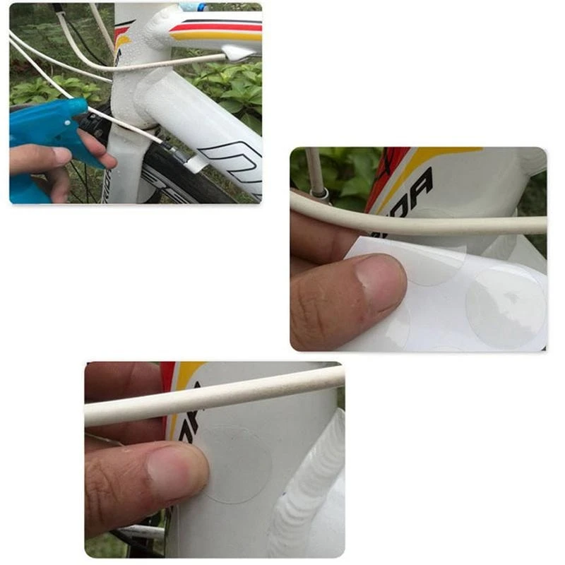 15Pcs Anti Scratch Sheet Bike Frame Protector Transparent Stickers
15Pcs Anti Scratch Sheet Bike Frame Protector Transparent Stickers