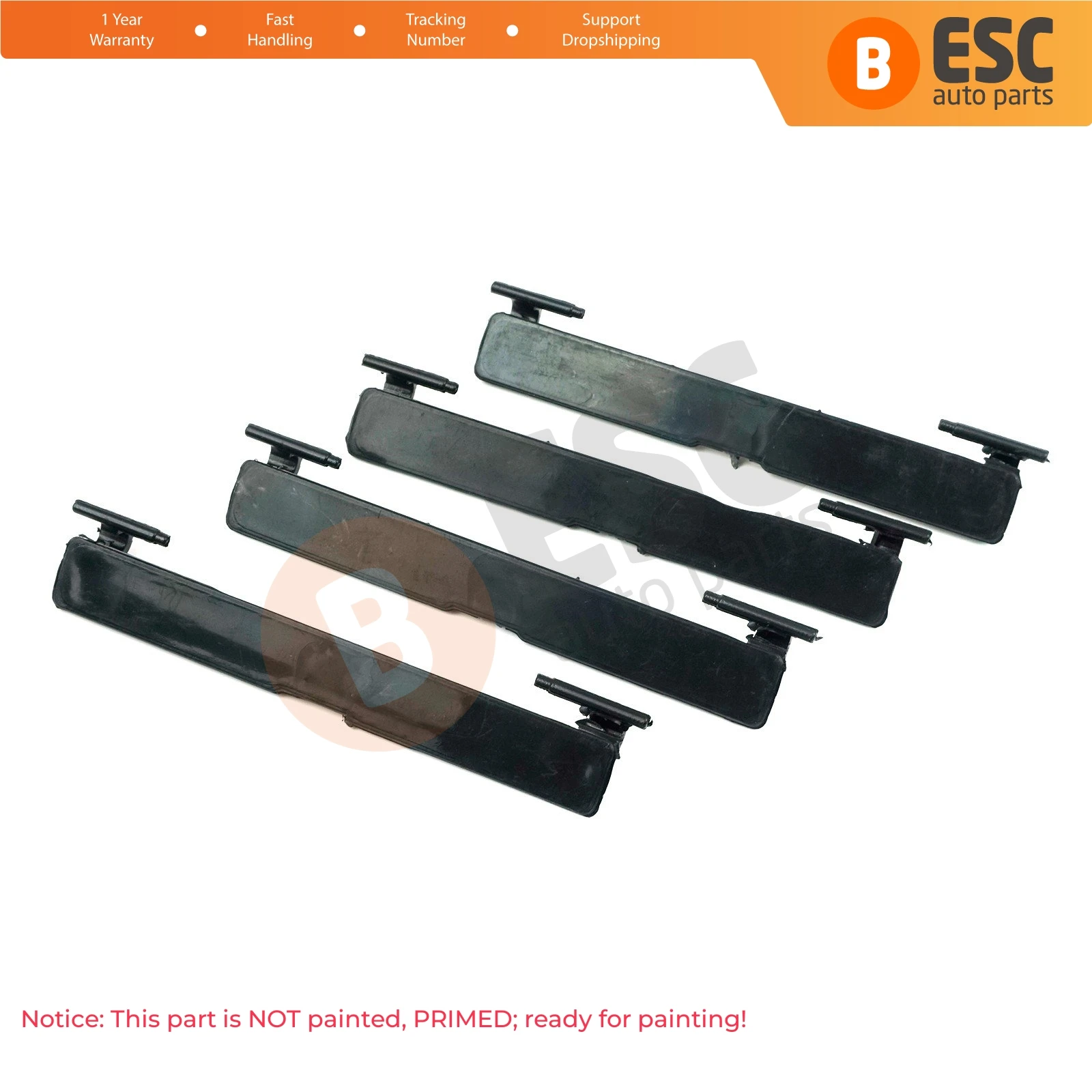 ESR576-1 4x Roof Flap Luggage Rack Carrier Mounting Molding Port Bag Rail Lid Cover Trim 2057504100 for Mercedes C W205 95*12 mm
ESR576-1 4x Roof Flap Luggage Rack Carrier Mounting Molding Port Bag Rail Lid Cover Trim 2057504100 for Mercedes C W205 95*12 mm