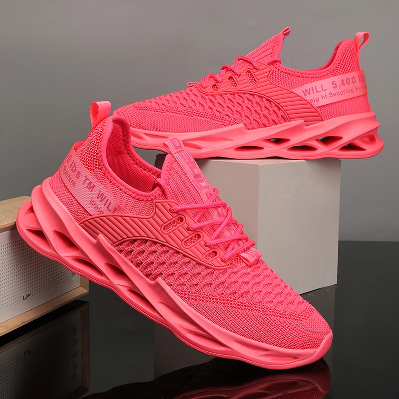 Hot Sale Couples Running Shoes Men Women Knit Breathable Blade Sneakers Men's Sneakers Lightweight Casual Women's Sports Shoes
Hot Sale Couples Running Shoes Men Women Knit Breathable Blade Sneakers Men's Sneakers Lightweight Casual Women's Sports Shoes