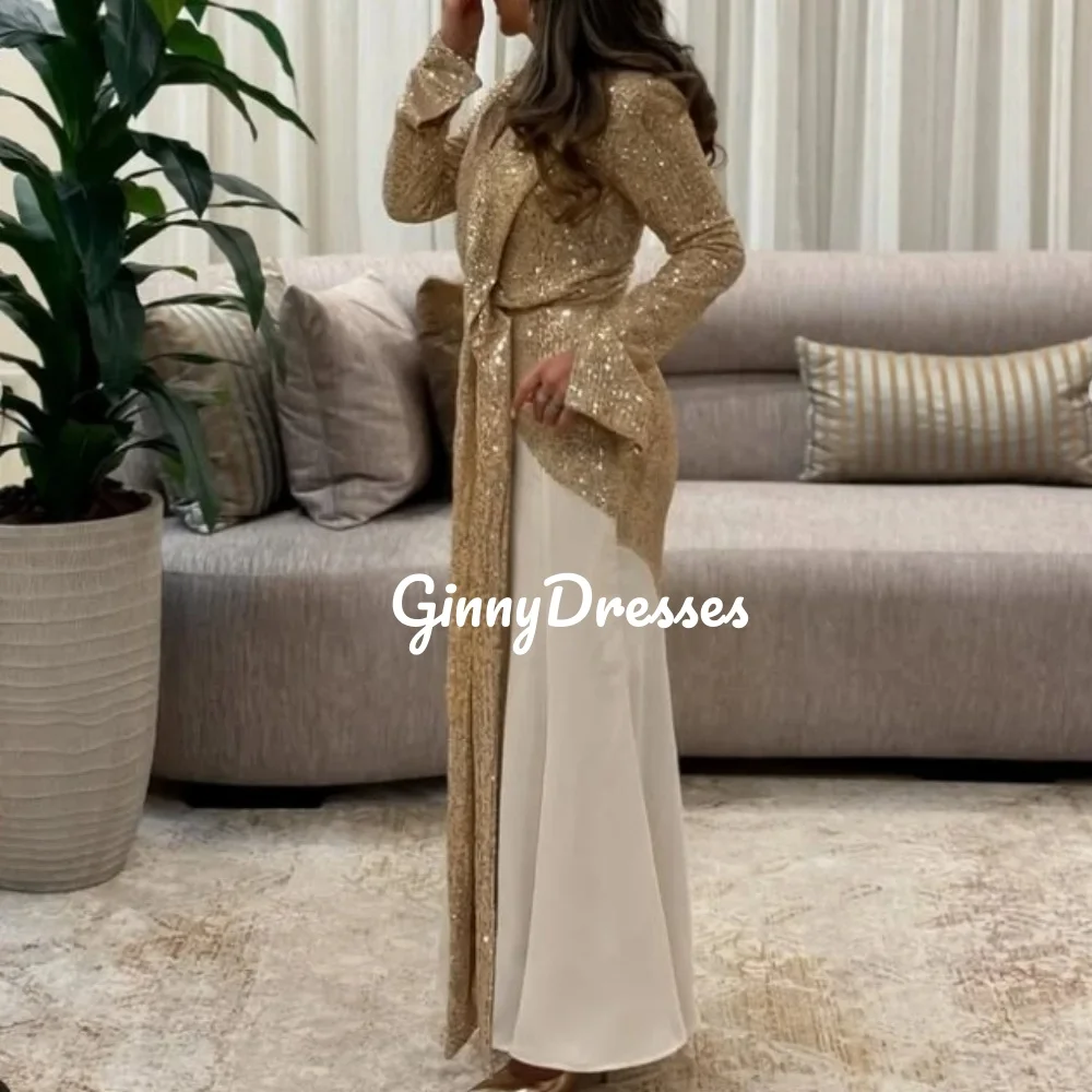 Customized Dresses For Prom A-Line V-Neck Floor-Length Ruffle Luxury Evening Dresses Long Sleeves Wedding Party Dress
Customized Dresses For Prom A-Line V-Neck Floor-Length Ruffle Luxury Evening Dresses Long Sleeves Wedding Party Dress