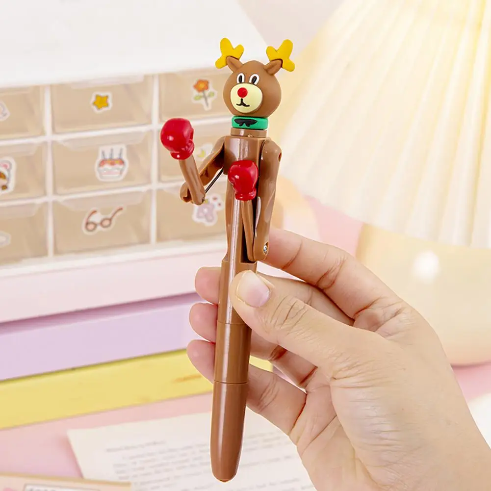 Cartoon Boxing Pen Lightweight Writing Tool Decompression Boxing Pen with Ultra-fine Point for Writing Cartoon Shape for Stress
Cartoon Boxing Pen Lightweight Writing Tool Decompression Boxing Pen with Ultra-fine Point for Writing Cartoon Shape for Stress