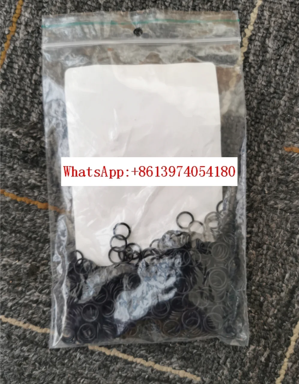 HAFFMANS hardware sealing ring 001.400 from the Netherlands, brand new and original
HAFFMANS hardware sealing ring 001.400 from the Netherlands, brand new and original