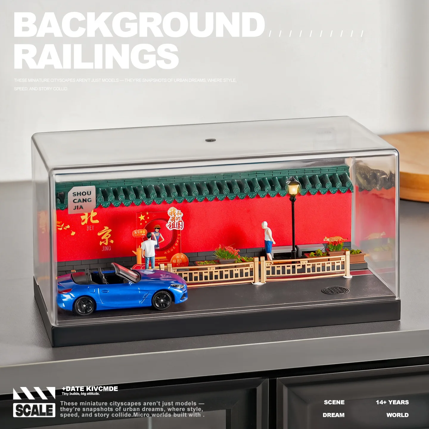 Miniature Scene Diorama 1/64 Palace Wall Landscape ParkingLot Model Garage City Architecture Street Scene Decor Car Display Case
Miniature Scene Diorama 1/64 Palace Wall Landscape ParkingLot Model Garage City Architecture Street Scene Decor Car Display Case