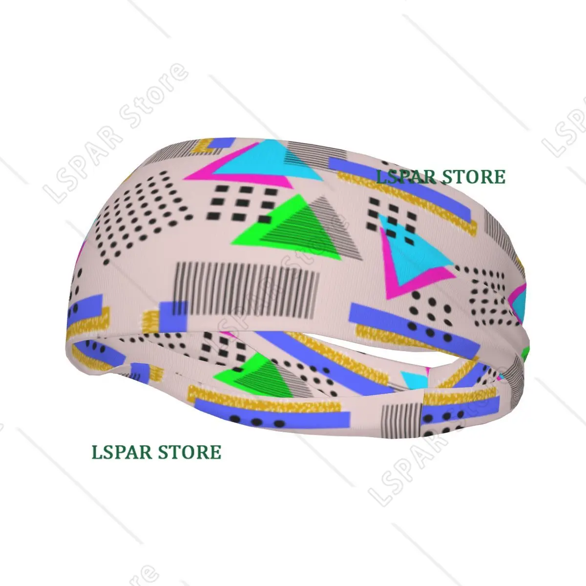 Sports Headband Portable Hair Band Memphis Style Geometric Vintage In Retro 80s 90s Hair Wrap Brace Running Exercising Sweatband
Sports Headband Portable Hair Band Memphis Style Geometric Vintage In Retro 80s 90s Hair Wrap Brace Running Exercising Sweatband