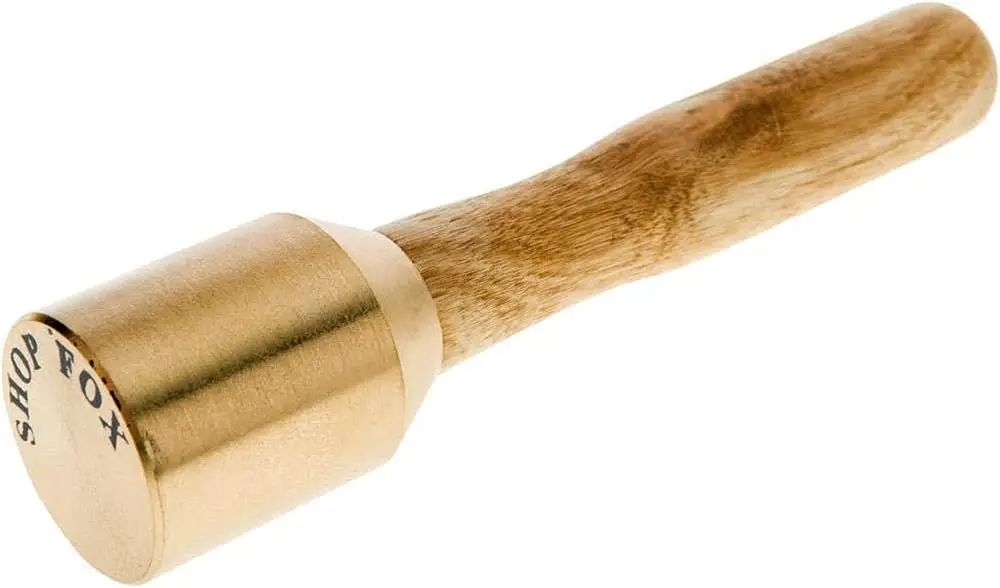 Brass Head Mallet 12-Ounce with Maple Handle for Jewelry Making and Woodworking
Brass Head Mallet 12-Ounce with Maple Handle for Jewelry Making and Woodworking