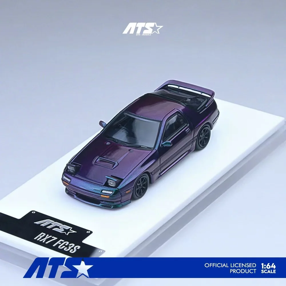 Модель автомобиля из сплава ATS 1:64 RX7-FC3S с росписью хамелеона
Модель автомобиля из сплава ATS 1:64 RX7-FC3S с росписью хамелеона