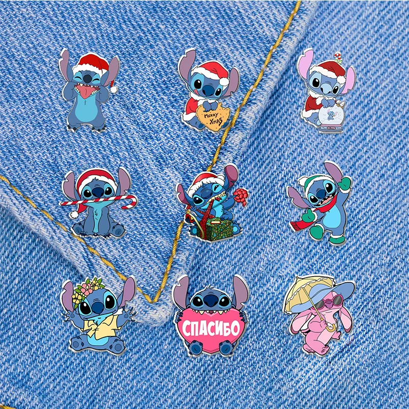 Lilo & Stitch Cartoon Brooch Disney Original Cute Stitch Badge Enamel Pins Diy Backpack Clothes Decoration Kids Christmas Gift
Lilo & Stitch Cartoon Brooch Disney Original Cute Stitch Badge Enamel Pins Diy Backpack Clothes Decoration Kids Christmas Gift