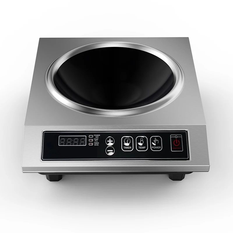 3500W Concave Flat Commercial Electric Induction Cooker Portable Stainless Steel Large High Power Restaurant Cooktop Hob
3500W Concave Flat Commercial Electric Induction Cooker Portable Stainless Steel Large High Power Restaurant Cooktop Hob